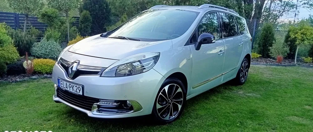 Renault Grand Scenic cena 40900 przebieg: 123000, rok produkcji 2015 z Łask małe 466